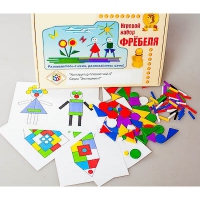 Игровой набор Фребеля "Конструктор плоскостной-4" (Серия "Эксперимент") - fgospostavki.ru - Лобня