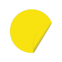 Наклейка информационная (круг желтый) - fgospostavki.ru - Лобня