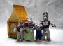 Шагающий театр с домиком "Волк и козлята" (4 персонажа) - fgospostavki.ru - Лобня
