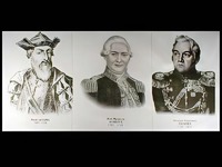 Портреты путешественников (25 штук, формат А3) - fgospostavki.ru - Лобня