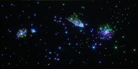 Напольный фиброоптический ковер "Млечный путь" 200х100, 300 точек - fgospostavki.ru - Лобня