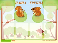 Стенд информационный для ДОУ "Наша группа" (80х110см, 6 карм., алюм. проф.) - fgospostavki.ru - Лобня