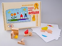 Игровой набор Фребеля "Конструктор деревянный без соединений-1" (Серия "Эксперимент") - fgospostavki.ru - Лобня