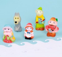 Набор резиновых игрушек «Красная шапочка» - fgospostavki.ru - Лобня