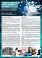 Стенд "История развития компьютерной техники" Вариант 1 - fgospostavki.ru - Лобня