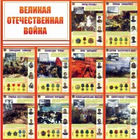 Стенд "Великая Отечественная война" - fgospostavki.ru - Лобня