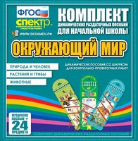 Динамические раздаточные пособия. Окружающий мир (шнуровка). Животные, природа и человек, растения и грибы. - fgospostavki.ru - Лобня