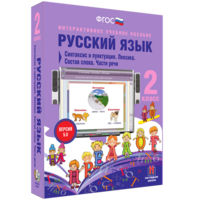 Русский язык 2 класс. Синтаксис и пунктуация. Лексика. Состав слова. Части речи - fgospostavki.ru - Лобня