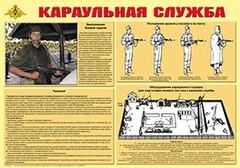 Плакат "Караульная служба" - fgospostavki.ru - Лобня