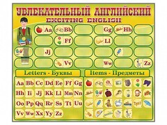 Комплект оборудования "Английский алфавит" с комплектом тематических магнитов - fgospostavki.ru - Лобня