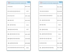 Комплект карточек (10) "Обучающий калейдоскоп. Умножение на 7, 8 и 9" - fgospostavki.ru - Лобня