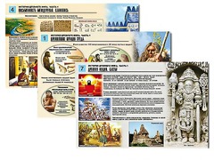 Комплект таблиц по истории "История древнего мира. Часть 1" раздаточные (цветные, ламинированные, А4, 8 штук) - fgospostavki.ru - Лобня