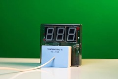 Датчик температуры с независимой индикацией (термометр демонстрационный) - fgospostavki.ru - Лобня