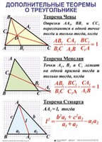 Комплект таблиц Треугольники (19 таблиц) - fgospostavki.ru - Лобня
