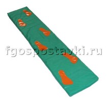 Дорожка массажная в чехле с нашитыми следами (6 следов) - fgospostavki.ru - Лобня