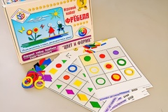 Игровой набор Фребеля "Цвет и форма" (серия "Эксперимент") - fgospostavki.ru - Лобня