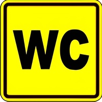 Тактильный знак (WC) 150х150 - fgospostavki.ru - Лобня