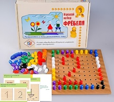 Игровой набор Фребеля "Мозаика со шнуровкой" (серия "Эксперимент") - fgospostavki.ru - Лобня