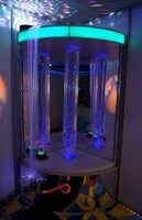 Релаксационный уголок «Отражение» с пузырьковой колонной и фиберволокном - fgospostavki.ru - Лобня