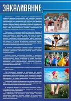 Стенд "Закаливание" - fgospostavki.ru - Лобня