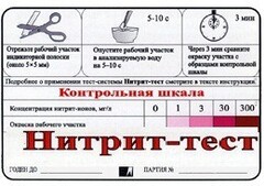 Тест-система "Нитрит-тест" - fgospostavki.ru - Лобня