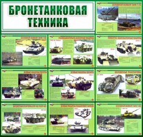 Стенд "Бронетанковая техника" - fgospostavki.ru - Лобня