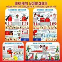 Стенд "Пожарная безопасность" Вариант 2 - fgospostavki.ru - Лобня