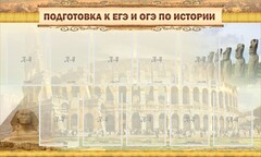 Стенд "Подготовка к ЕГЭ и ОГЭ по истории" - fgospostavki.ru - Лобня