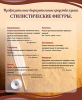 Стенд "Стилистические фигуры" Вариант 2 - fgospostavki.ru - Лобня