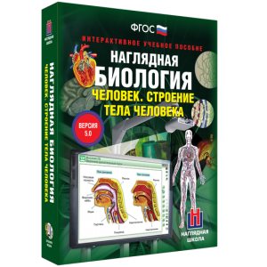 Наглядная биология. 8 - 9 классы. Человек. Строение тела человека - fgospostavki.ru - Лобня