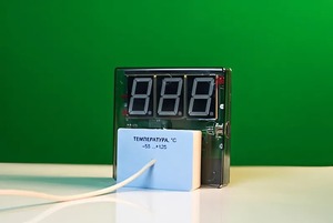 Датчик температуры с независимой индикацией (термометр демонстрационный) - fgospostavki.ru - Лобня