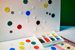Набор трафаретов моделей атомов - fgospostavki.ru - Лобня