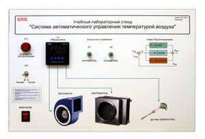 Учебный лабораторный стенд "Система автоматического управления температурой воздуха" - fgospostavki.ru - Лобня