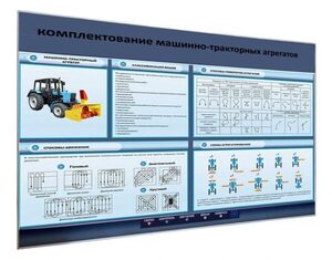 Электрифицированный светодинамический стенд «Комплектование машинно-тракторных агрегатов» - fgospostavki.ru - Лобня