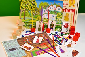 Игровой набор Фребеля "Аленький цветочек" (серия "Сказочный мир". Выпуск 2) - fgospostavki.ru - Лобня
