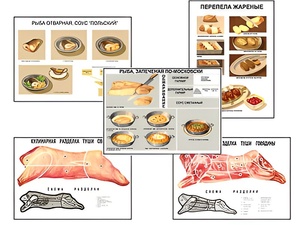 Плакаты ПРОФТЕХ "Кулинарные рецепты" (17 пл, винил, 70х100) - fgospostavki.ru - Лобня