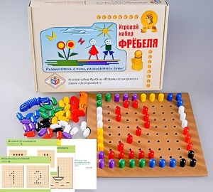 Игровой набор Фребеля "Мозаика со шнуровкой" (серия "Эксперимент") - fgospostavki.ru - Лобня
