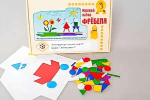 Игровой набор Фребеля "Конструктор плоскостной-1" (Серия "Эксперимент") - fgospostavki.ru - Лобня