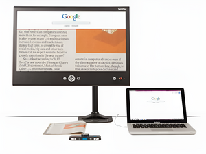 Видеоувеличитель ClearView C Flex с монитором Twinview 24” - fgospostavki.ru - Лобня