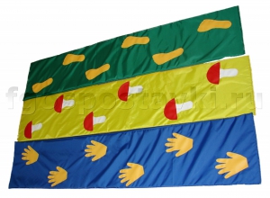 Коврик координационный (из 3-х дорожек + чехол) 120х250 сантиметров - fgospostavki.ru - Лобня