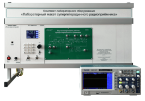 Комплект лабораторного оборудования «Лабораторный макет супергетеродинного радиоприёмника»  - fgospostavki.ru - Лобня