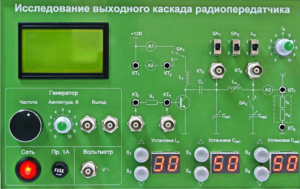 Сменная панель "Исследование выходного канала радиопередатчика" - fgospostavki.ru - Лобня