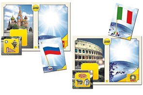 Настольно-печатная игра "Флаги стран мира 1. Европа" - fgospostavki.ru - Лобня