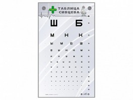 Интерактивный стенд "Таблица Сивцева" - fgospostavki.ru - Лобня