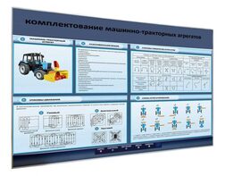 Электрифицированный светодинамический стенд «Комплектование машинно-тракторных агрегатов» - fgospostavki.ru - Лобня