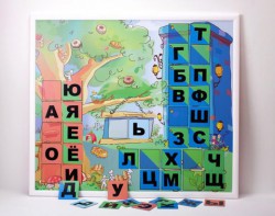 Магнитная доска "Город букв" - fgospostavki.ru - Лобня
