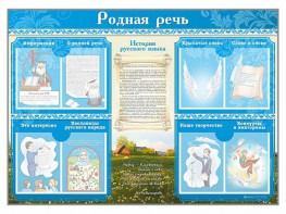 Стенд-уголок "Родная речь" - fgospostavki.ru - Лобня
