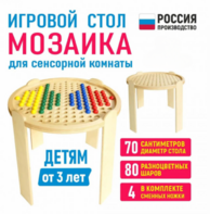 Игровой стол для сенсорной комнаты «Мозаика» - fgospostavki.ru - Лобня