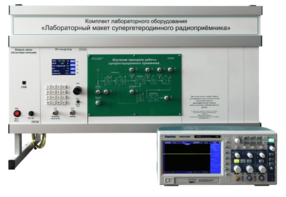 Комплект лабораторного оборудования «Лабораторный макет супергетеродинного радиоприёмника»  - fgospostavki.ru - Лобня