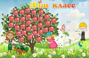 Стенд "Наш класс" Вариант 3 - fgospostavki.ru - Лобня